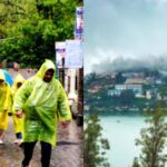नैनीताल में मूसलाधार बारिश और कोहरे ने रोकी रफ्तार, जनजीवन अस्त-व्यस्त